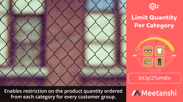 Magento 2 Limit Quantity Per Category